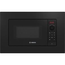 Bosch BFL623MB4 Microwave Oven, Built-in, 800W, 20L, Black | Bosch