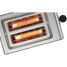 Bosch TAT7203 toaster 2 slice(s) 1050 W Black, Stainless steel