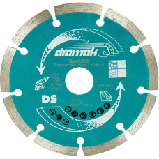 Makita DIAMOND BLADE 125x22,23mm SEGMENT /10pcs. CONCRETE, BRICK, MARBLE