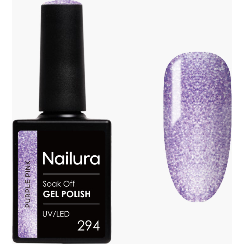 Nailura - Gel Polish 294 - Purple Pink - 10 ml
