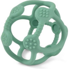 Magni - Teether ball in LFGB silicone, dusty green (3026)
