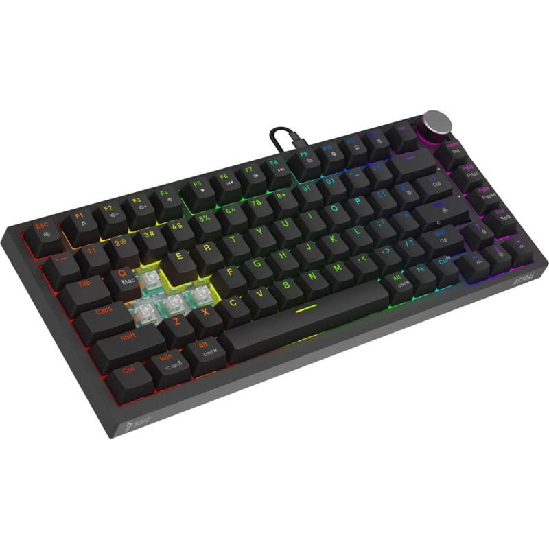 Savio ASTRAL BLACK JADE keyboard Gaming USB QWERTY US International