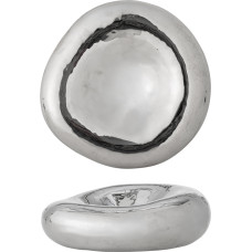 Bloomingville - Shine Bowl - Silver - Stoneware