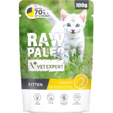 Vetexpert Raw Paleo Kitten Chicken - wet cat food - 100g