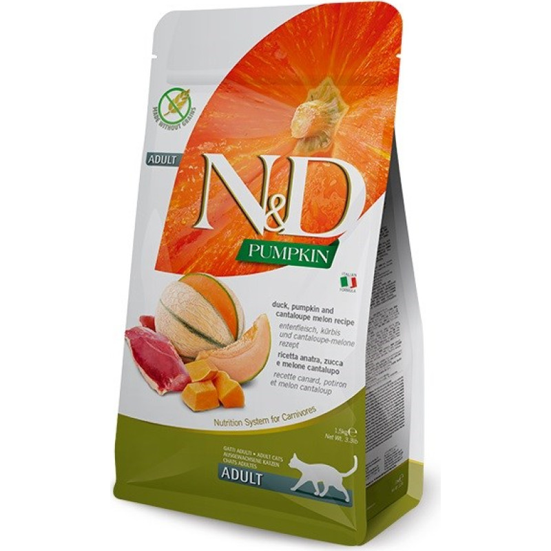 Farmina N&D Pumpkin Duck and Cantaloupe Adult - dry cat food - 50g