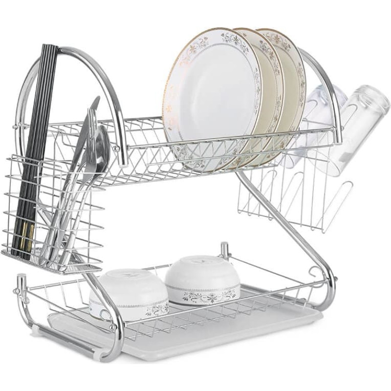 Maestro Dish drying rack 38 cm MAESTRO MR-1025-38 Silver