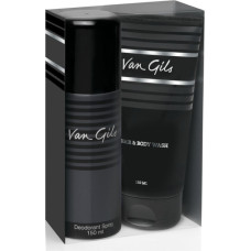 Van Gils - Strictly for Men Deodorant Spray 150 ml Hair & Body Wash 150 ml  - Gift set