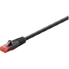 Goobay Outdoor Patch Cable | 55432 6/6A U/UTP | AWG 24/1 | Cable length: 10 m | Black