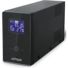 Gembird UPS 650VA 2X IEC 230V OUT, LCD