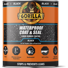 Gorilla sealant Waterproof Coat & Seal 946ml, black