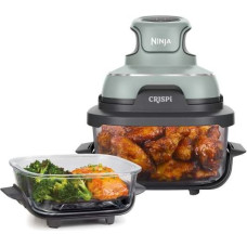 Ninja CRISPi Single 3.8 L 1700 W Hot air fryer Green, Grey, Transparent