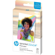 HP photo paper Sprocket Plus Zink 5.8x8.6cm 20 sheets