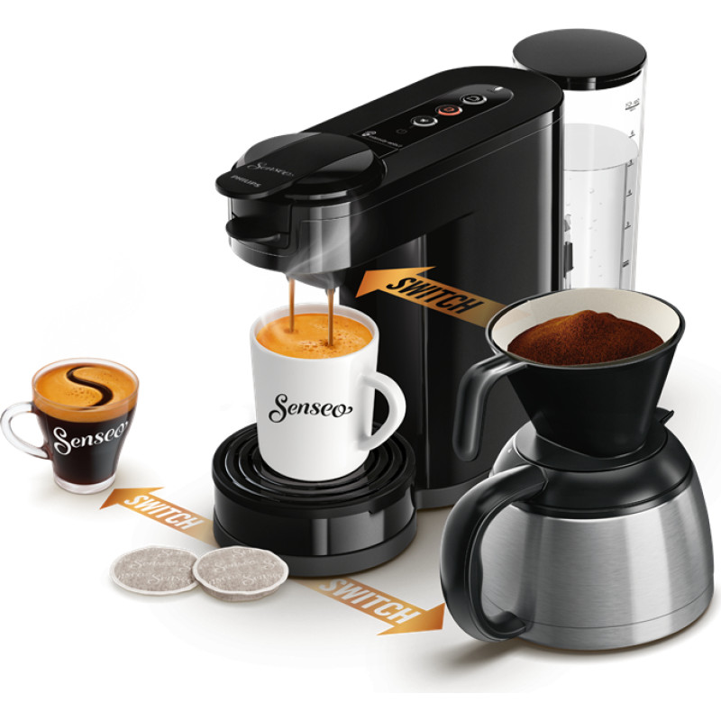 Senseo - Switch Coffemachine HD6594/60 - Deep Black