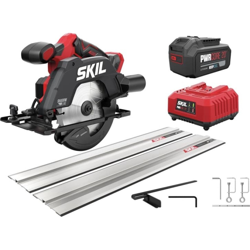 Skil_Red Akumuliatorinis diskinis pjūklas Skil 3551AB 20V 1x4Ah