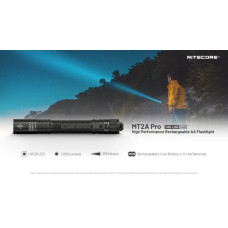 Nitecore FLASHLIGHT MH SERIES/1000 LUMENS MT2A PRO NITECORE