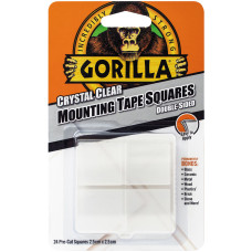 Gorilla tape Mounting Tape Squares 24pcs