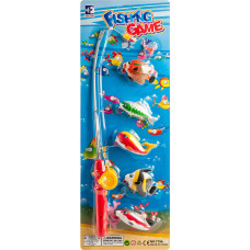 Vini Games Vini Game - Fishing Rod Set with Hook & 5 Fish (31238)