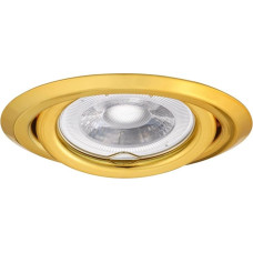 Kanlux Luminaire recessed Kanlux Argus II, 10W, GU10, gold