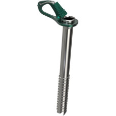 No Name aero ice screw 22cm-green BLUE ICE