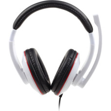 Gembird | MHS-001-GW | Stereo headset | Built-in microphone | 3.5 mm | Glossy white