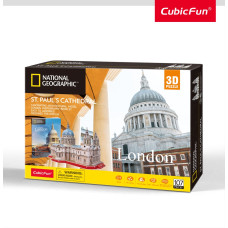 Cubic Fun CUBICFUN 3D dėlionė „Švento Pauliaus katedra“