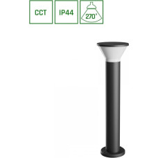 Spectrum Pastatomas lauko šviestuvas 6W GU10 CCT 450lm IP44 juodas