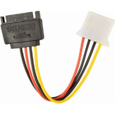 Gembird Sata Power Cable 15PIN Male->4PIN Molex 15cm