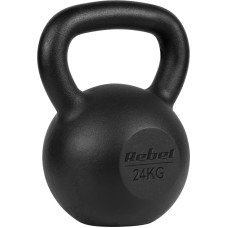 Rebel Cast iron kettlebell 24kg, REBEL ACTIVE