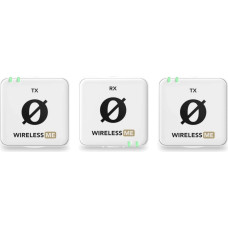 Rode RØDE Wireless ME Dual White - compact wireless microphone system with two transmitters for two-channel recording