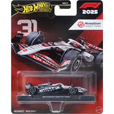 Mattel HOT WHEELS PREMIUM F1 Haas Esteban Ocon bolidas 31 (JKD78)