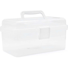 Toymax - Storage box with insert, 25.5 x 13.5 x 14.5 cm, clear (714223)