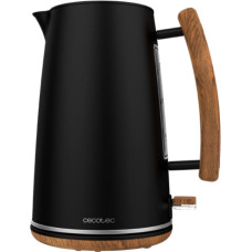 Cecotec Kettle | ThermoSense 400 | Electric | 3000 W | 1.7 L | Stainless steel | 360° rotational base | Black