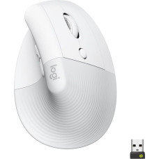 Logitech Lift Bluetooth Vertical Ergonomic Mouse - OFF-WHITE/PALE GREY