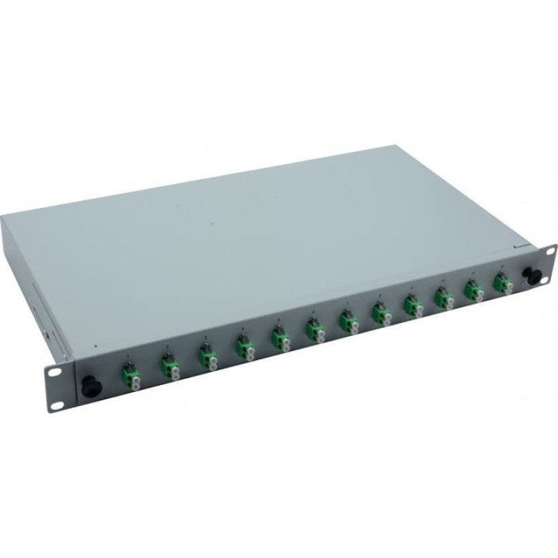 No Name Helos 375552 rack cabinet 1U Grey