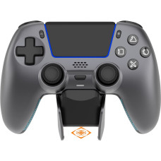 No Name Deltaco Gaming GAM-199-STEELGRAY Gaming Controller Grey, Metallic, Steel Bluetooth/USB Gamepad PlayStation 5, Android, iOS