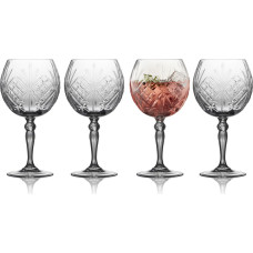 Lyngby Glas - Crystal Melodia Gin & Tonic Glass - 65 cl - Set of 4