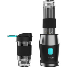 Cecotec Blender | Power Titanium 900 ProGo | Tabletop | 900 W | Jar capacity 2x0.57 L | Ice crushing | Black