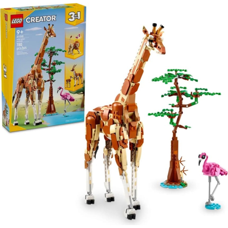 Lego CREATOR 3 IN 1 31150 WILD SAFARI ANIMALS