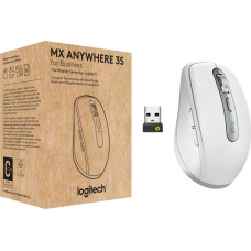 Logitech MX Anywhere 3S for Business mouse Office Right-hand RF Wireless + Bluetooth Laser 8000 DPI