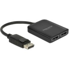Delock DisplayPort 1.4 Splitter 1 x DisplayPort to 2 x DisplayPort MST