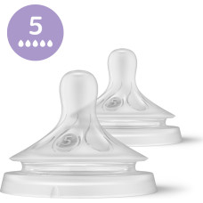 Philips Avent - Niplle, Natural Response Nipple 2 pieces extra fast Flow Nipple