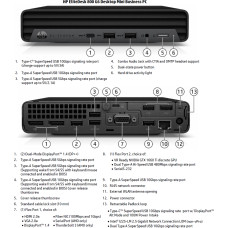 Hp Renewed Grade B | ProDesk 800 G6 | Intel Core i5 | i5-10500 | 16 GB | SSD | 256 GB | Intel UHD Graphics 630 | Windows 11 Pro