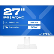 No Name JAPANNEXT JN-IPS270WQHD75F-C65W-HSP-W computer monitor 68.6 cm (27