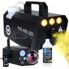 Light4Me GIG Set 1 - set (smoke machine + 1 litre smoke fluid + 4-in-1 lighting effect)