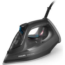 Philips Steam iron | DST3041/80 3000 series | Steam Iron | 2600 W | Continuous steam 40 g/min | Water tank capacity 300 ml | Black | Steam boost performance 200 g/min