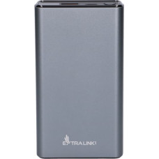 Extralink EPB-126 20000mAh Silver | Power Bank | Power bank, 45W PD, USB-C