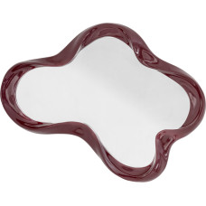 Bloomingville - Violeta Wall Mirror - Red - Polyresin