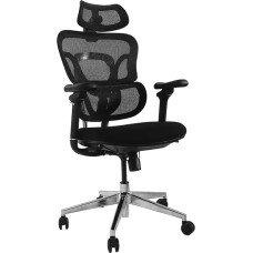 Equip Ergonomic Office Chair with Headrest and Armrests, Black