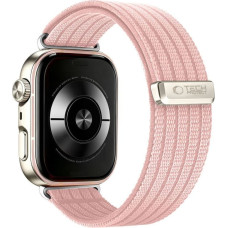 Tech-Protect watch strap Nylon Huawei Watch Fit 3/4/4 Pro/5/5 Pro, light pink