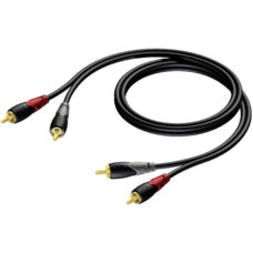 Procab CABLE 2X RCA/CINCH MALE -2X RCA/CINCH MALE 3 M